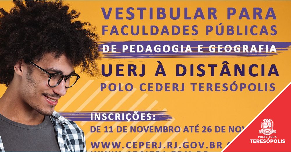 Você está visualizando atualmente Teresópolis terá vestibular para faculdade pública à distância