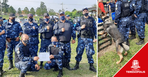 Leia mais sobre o artigo Companhia de Cães da Guarda Municipal de Teresópolis participa de torneio em São Paulo
