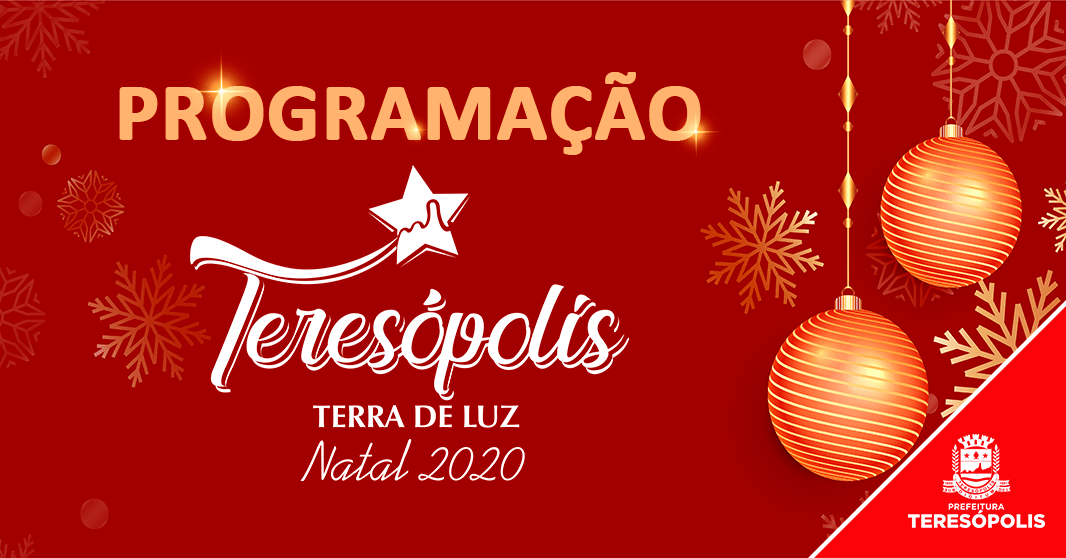 Leia mais sobre o artigo Natal Teresópolis 2020 da Edição Aldir Blanc: Programação inclui shows de luzes, video mapping, música e dança