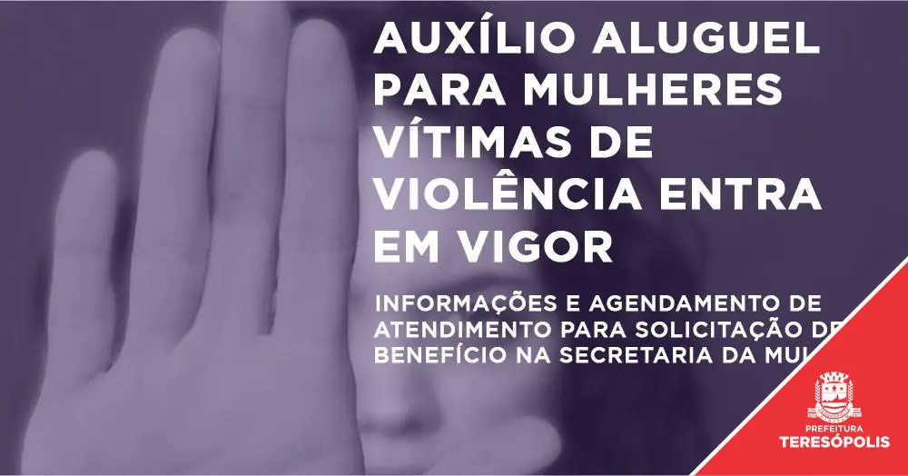 Leia mais sobre o artigo Auxílio aluguel para mulheres vítimas de violência entra em vigor