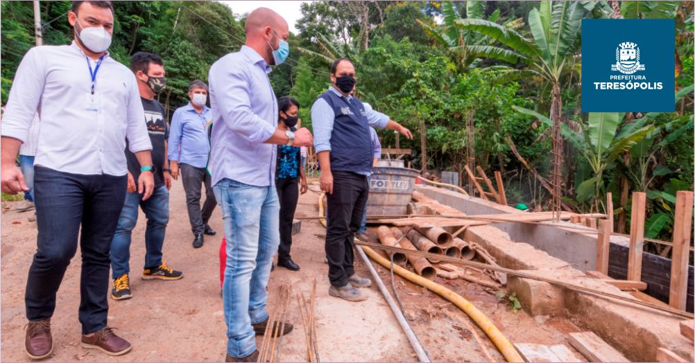 Leia mais sobre o artigo Prefeito Vinicius Claussen vistoria obras de infraestrutura com grupo de trabalho do Governo do Estado e comissão deacompanhamento local