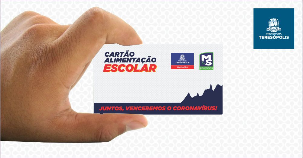 Você está visualizando atualmente Prefeitura de Teresópolis recarrega cartão alimentação escolar dos alunos da Rede Municipal de Educação