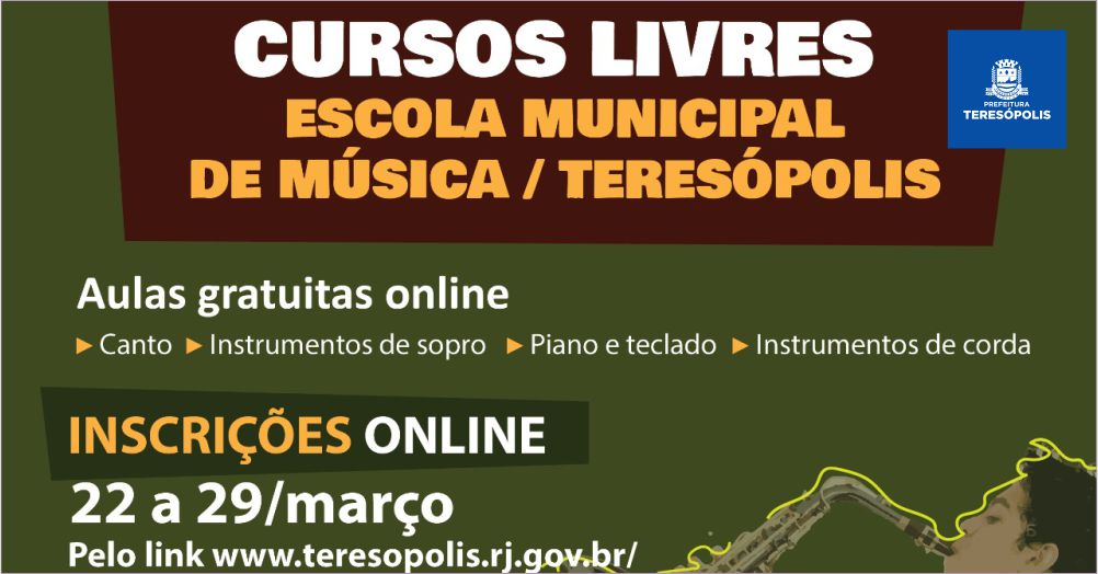 Você está visualizando atualmente Secretaria de Cultura abre inscrições para cursos on-line de música