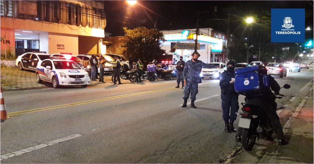 Você está visualizando atualmente Operação ‘Moto Legal’ da Guarda Municipal e Polícia Militar em Teresópolis aborda cerca de 50 motociclistas