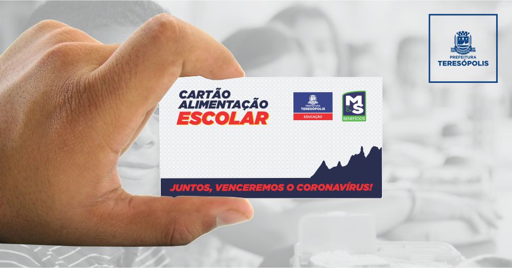 Você está visualizando atualmente Prefeitura de Teresópolis recarrega cartão alimentação escolar dos alunos da Rede Municipal de Ensino