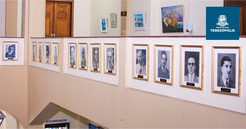 Você está visualizando atualmente Galeria de ex-prefeitos de Teresópolis é revitalizada pela Secretaria de Cultura