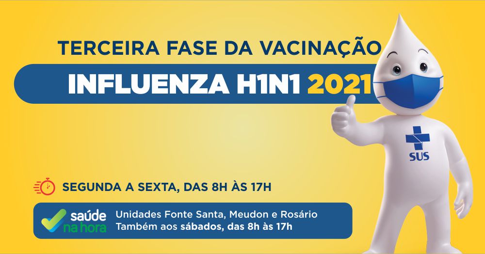 Você está visualizando atualmente Teresópolis inicia terceira fase da campanha de imunização contra a influenza H1N1