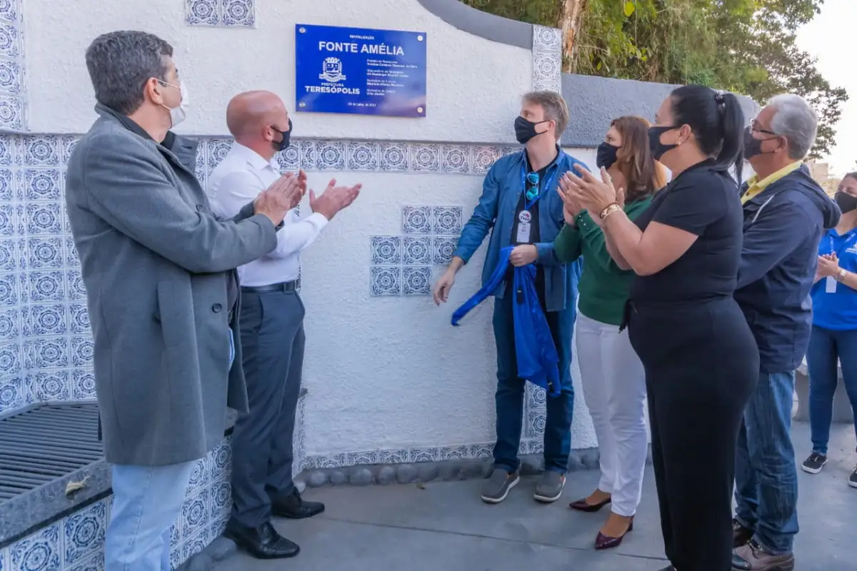 Leia mais sobre o artigo Teresópolis 130 Anos: Fonte Amélia é entregue revitalizada à população