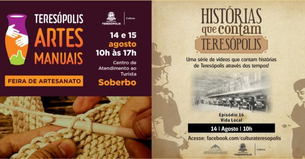 Leia mais sobre o artigo Feira de Artesanato e Novo episódio da série ‘Histórias que contam Teresópolis’