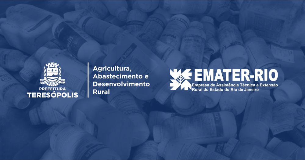 No momento, você está visualizando Recolhimento de embalagens de agrotóxico em Teresópolis acontece até a próxima sexta, 20