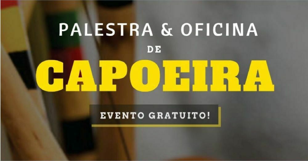 Você está visualizando atualmente Prefeitura promove ‘Palestra & Oficina de Capoeira’, com Mestre Sorriso, nos dias 24 e 26/08