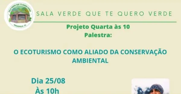 Leia mais sobre o artigo A contribuição do ecoturismo para a conservação ambiental é tema do Projeto ‘Quarta às 10’