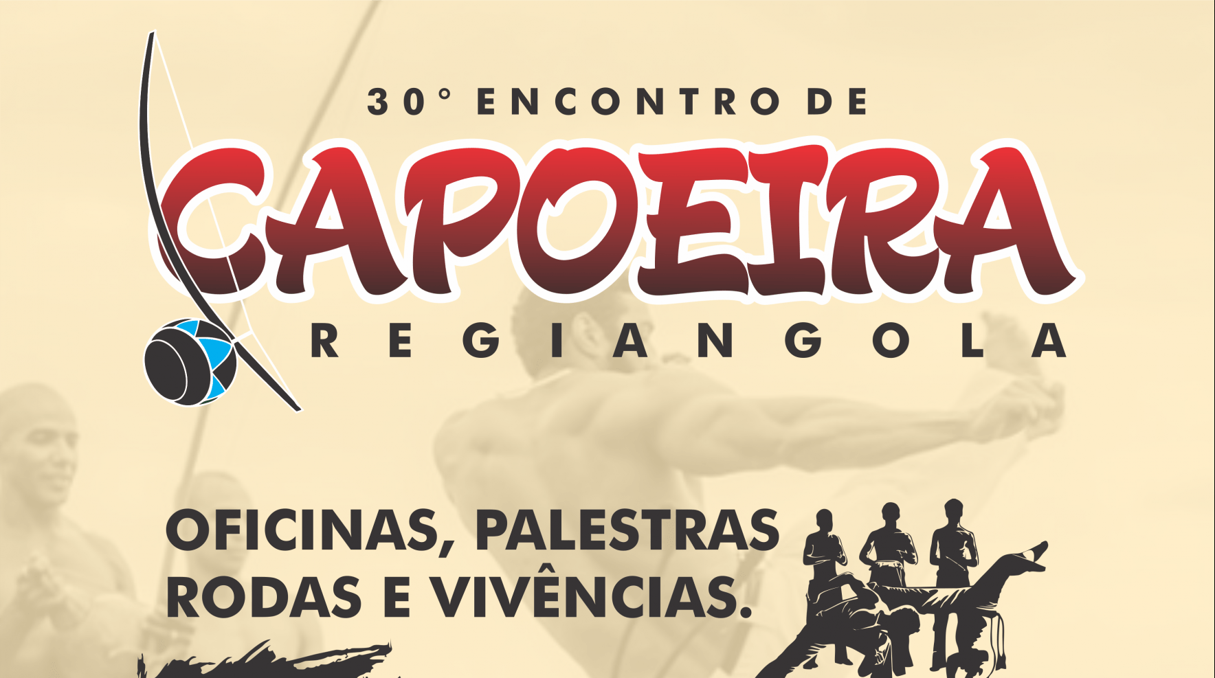 Você está visualizando atualmente Domingo tem 30º Encontro de Capoeira Regiangola