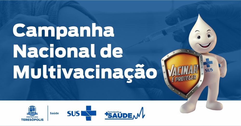 Você está visualizando atualmente Teresópolis inicia Campanha Nacional de Multivacinação em crianças e adolescentes até 15 anos