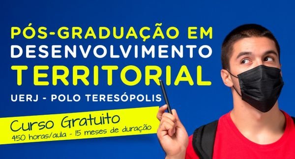 Leia mais sobre o artigo UERJ Teresópolis: Inscrições abertas para Pós-graduação em Desenvolvimento Territorial