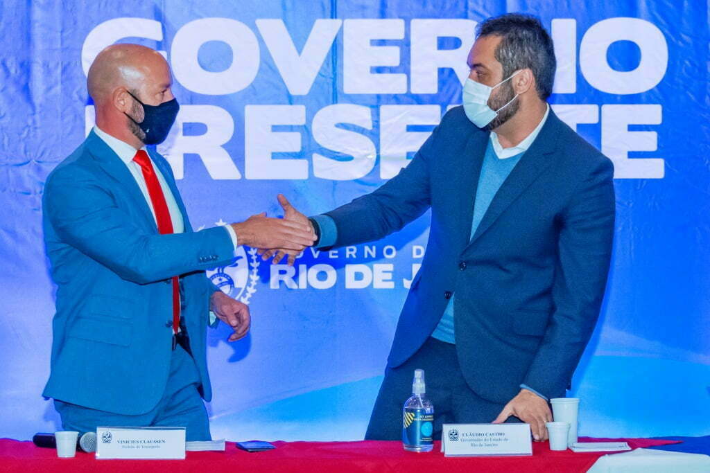 No momento, você está visualizando ‘Construindo um novo Estado do Rio’: Prefeito Vinicius Claussen recebe Governador Cláudio Castro nesta sexta, 05/11, em Teresópolis