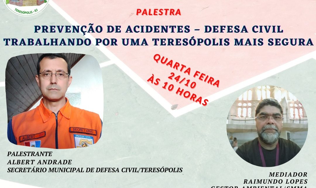 No momento, você está visualizando Projeto ‘Quarta às 10’ aborda o tema Prevenção de Acidentes e Defesa Civil