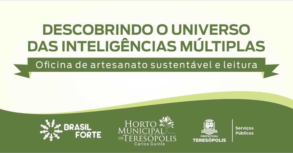 Você está visualizando atualmente Horto Municipal recebe oficina de artesanato sustentável e leitura