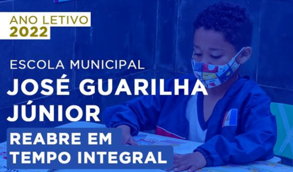 Leia mais sobre o artigo Reaberta pela Prefeitura, Escola José Guarilha Júnior, em Sebastiana, funcionará em horário integral em 2022