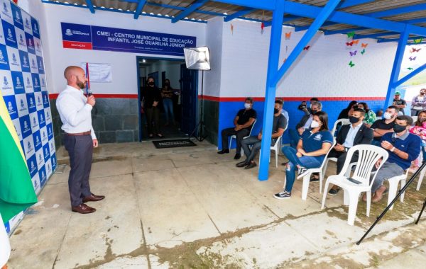 Read more about the article Escola José Guarilha Júnior, em Sebastiana, é reaberta em tempo integral como CMEI e se torna Escola Municipal Olímpica de Teresópolis