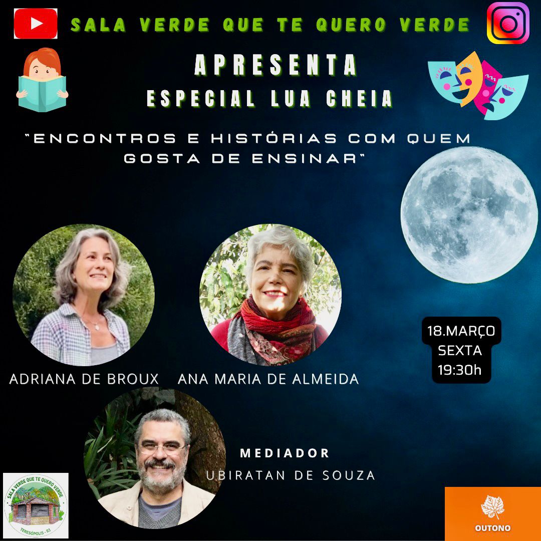 Você está visualizando atualmente A “Sala Verde Que Te Quero Verde” apresenta o Especial Lua Cheia, nesta sexta-feira (18)