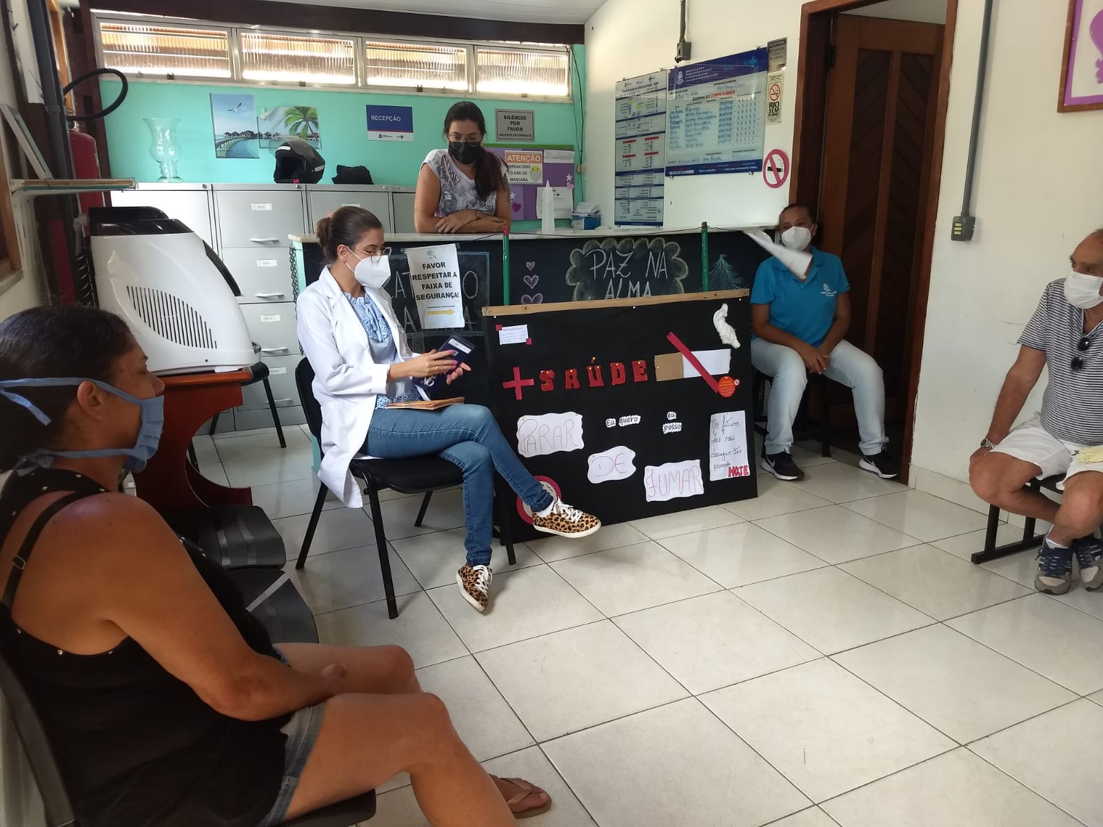 Você está visualizando atualmente Programa Municipal de Controle do Tabagismo atende pacientes na Granja Guarani