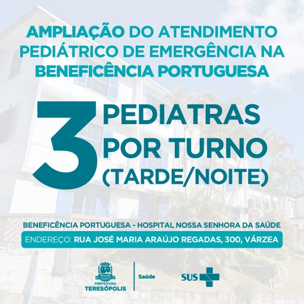 Leia mais sobre o artigo Secretaria de Saúde amplia atendimento pediátrico de emergência na Beneficência Portuguesa