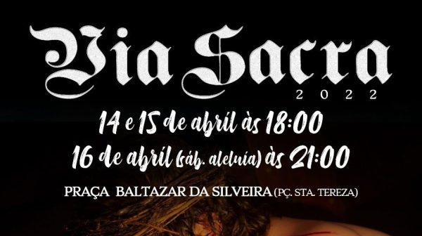 Leia mais sobre o artigo ‘Via Sacra’ na Praça da Matriz de Santa Teresa nos dias 14, 15 e 16/04