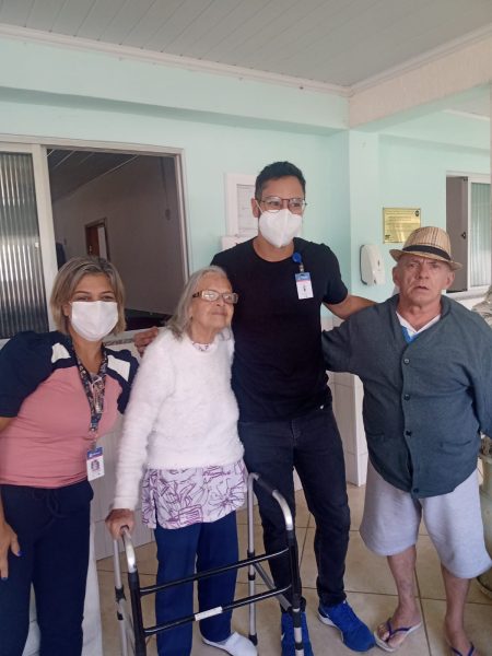 Read more about the article Equipes da Secretaria de Saúde realizam consultas e vacinação em idosos da Casa São Vicente de Paula, em São Pedro