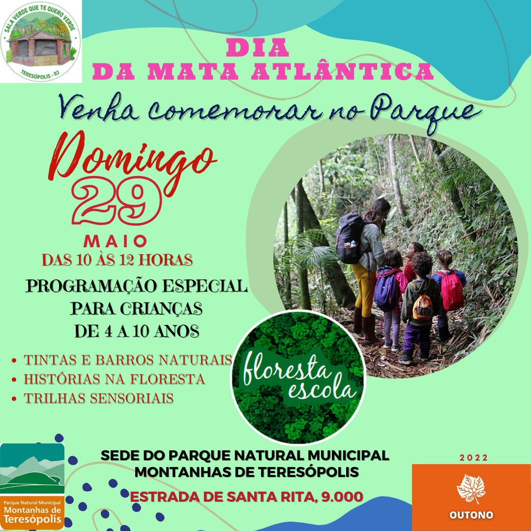 You are currently viewing Dia da Mata Atlântica é comemorado com atividades para crianças no Parque Municipal Montanhas de Teresópolis