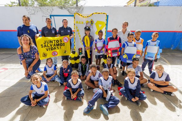 Leia mais sobre o artigo Maio Amarelo: Guarda Civil Municipal intensifica atividades de educação no trânsito nas escolas de Teresópolis