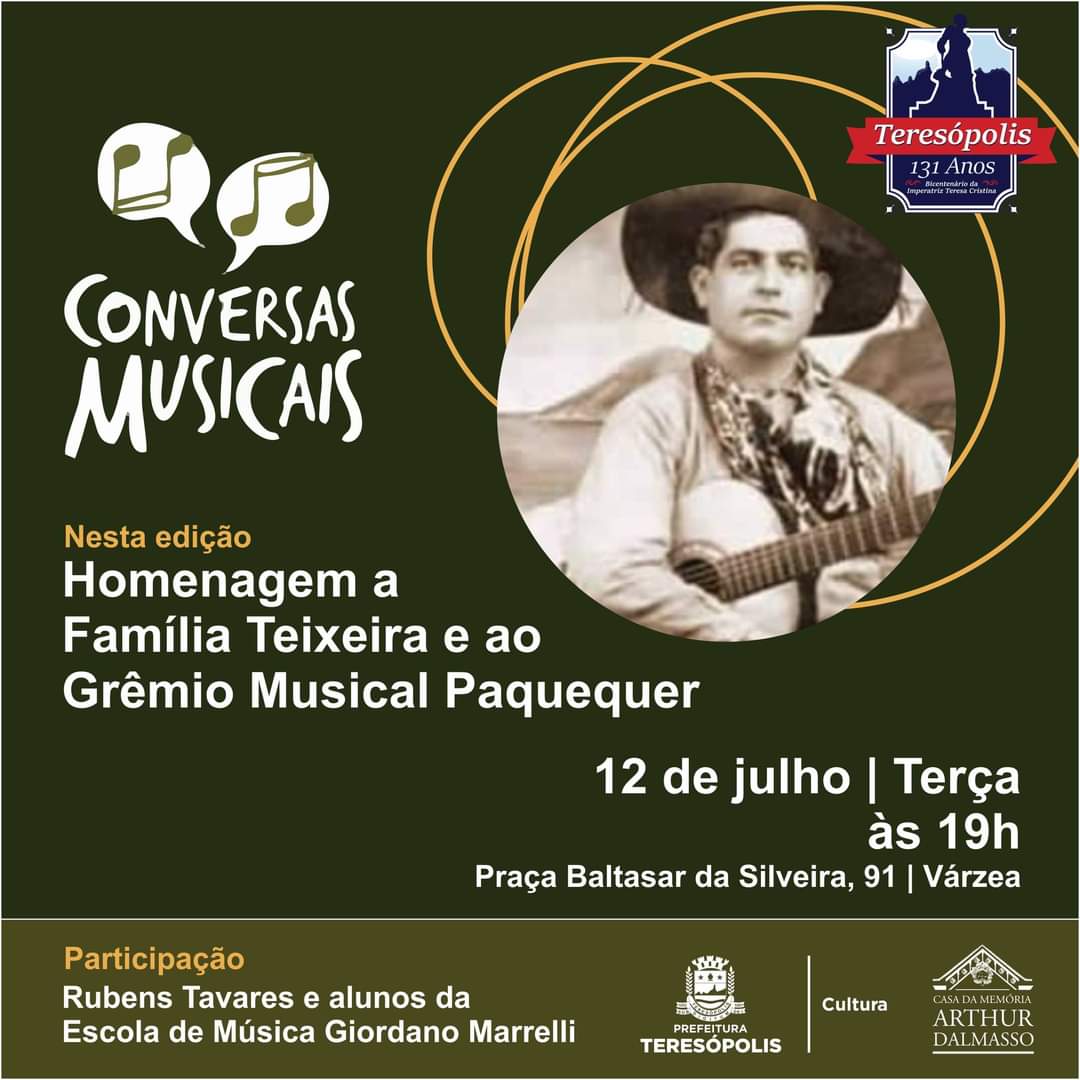 Você está visualizando atualmente Teresópolis 131 anos: Festival SESC de Inverno, concerto, encontro de colecionadores de moedas e homenagem aos pracinhas da FAB marcam programação até domingo, 17/07