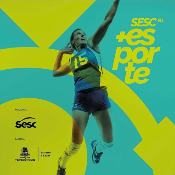 Leia mais sobre o artigo Inscrições abertas para o Projeto SESC + Esporte na modalidade do vôlei em Teresópolis, no Ginásio Pedrão