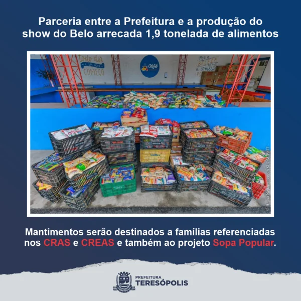 Leia mais sobre o artigo Desenvolvimento Social recebe mais de 1.900kg de Alimentos para o projeto Sopa Popular