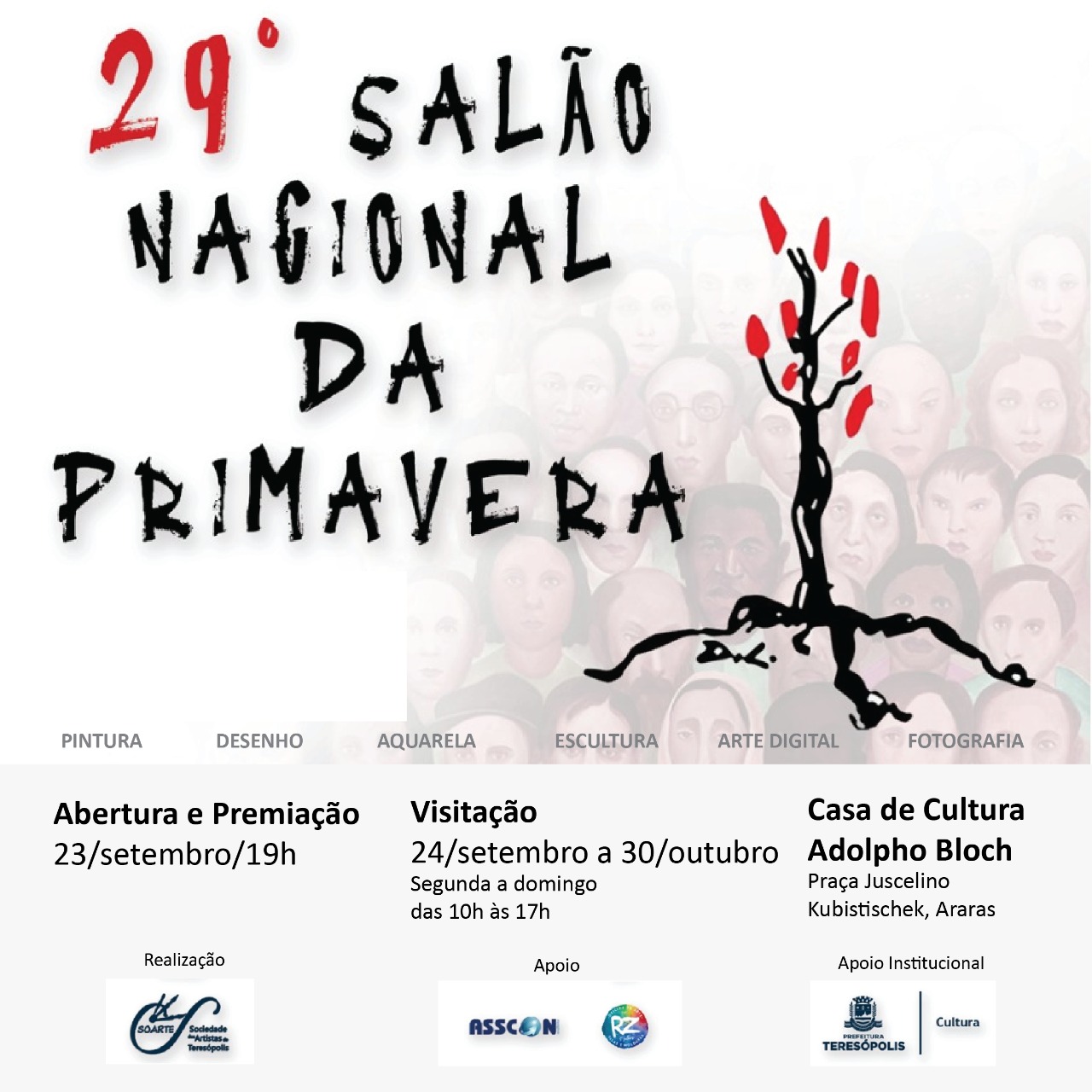 No momento, você está visualizando Agenda da Secretaria de Cultura para o fim de semana inclui exposição, exibição de filme e feira de artesanato