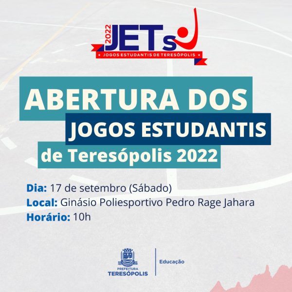 Leia mais sobre o artigo Jogos Estudantis de Teresópolis reunirão alunos de 26 escolas públicas e particulares