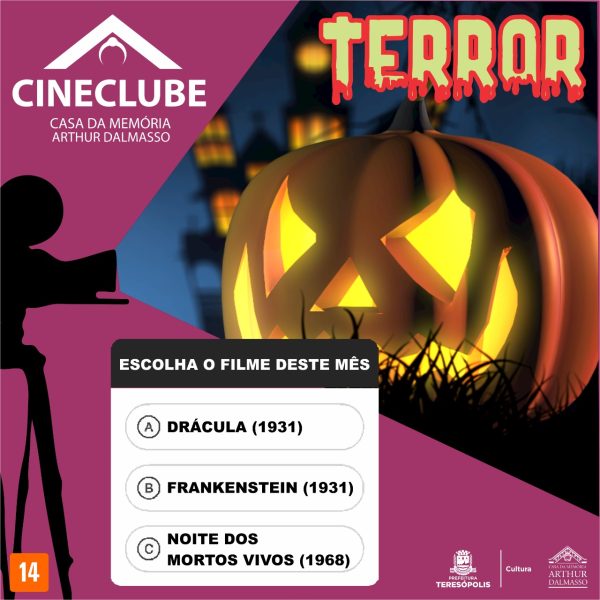 Leia mais sobre o artigo ‘CINECLUBE’ realiza sessão terror de cinema na Casa da Memória