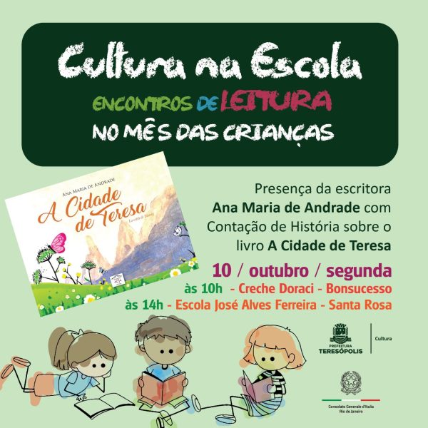 Leia mais sobre o artigo ‘Cultura na Escola’: Projeto realiza encontros de leitura no mês das crianças