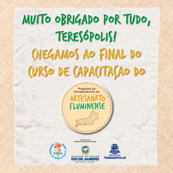 Read more about the article Programa de Fortalecimento do Artesanato Fluminense encerra curso em Teresópolis