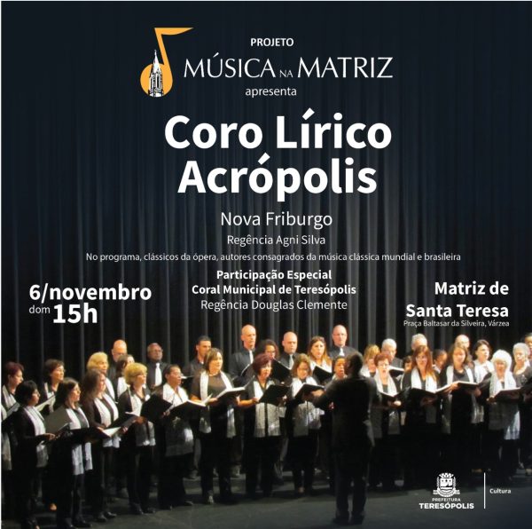 Leia mais sobre o artigo Apresentações do Cultura de Raiz e do Música na Matriz celebram o Dia da Cultura em Teresópolis