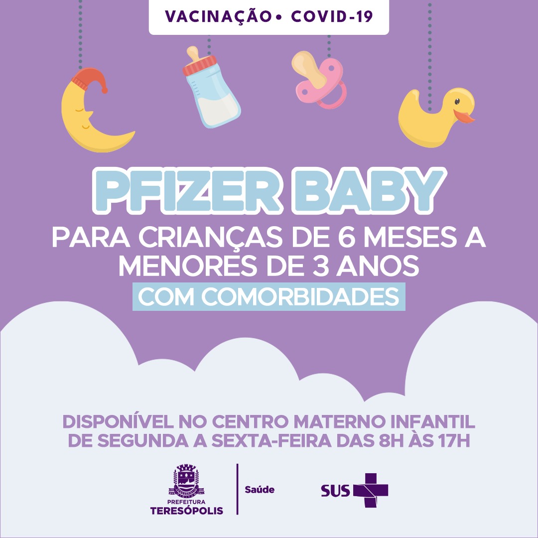 You are currently viewing Teresópolis inicia vacinação em crianças de 6 meses a 3 anos de idade