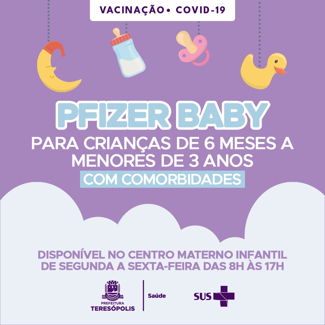 No momento, você está visualizando Teresópolis inicia vacinação em crianças de 6 meses a 3 anos de idade