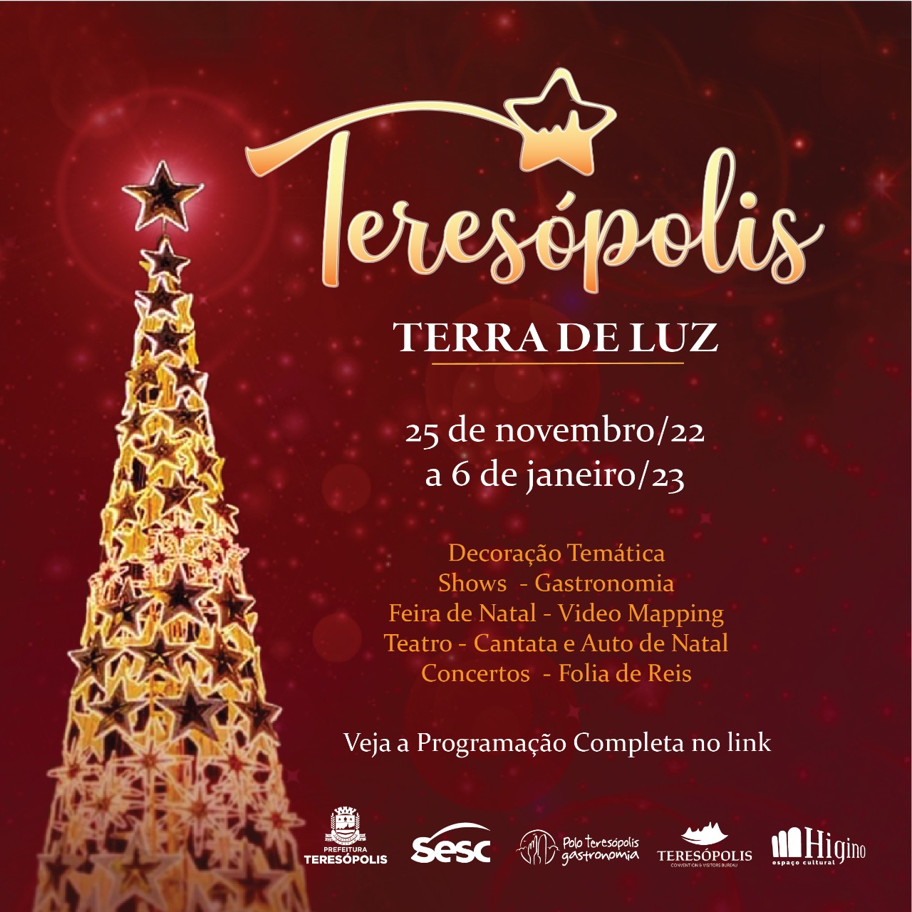 You are currently viewing Teresópolis Terra de Luz 2022: Programação tem Caravana Coca-Cola neste sábado, 03/12