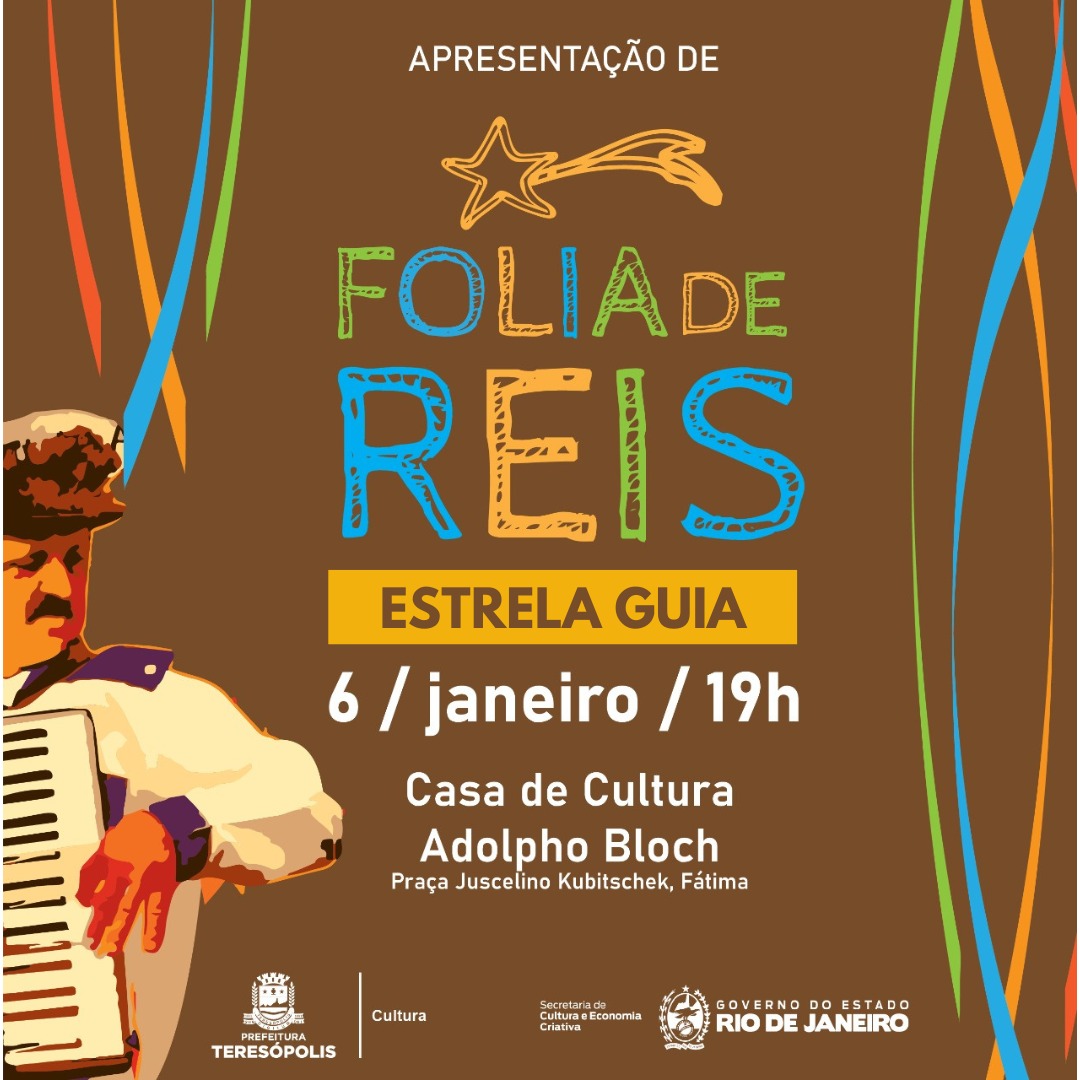 Leia mais sobre o artigo Folia de Reis movimenta a Casa de Cultura de Teresópolis no dia 6 de janeiro