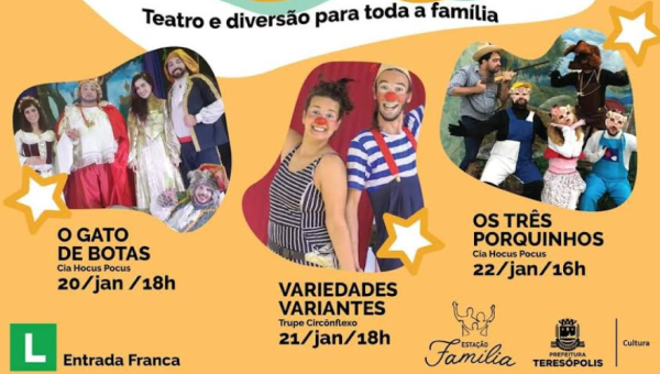 Leia mais sobre o artigo Festival de Férias da Secretaria de Cultura de Teresópolis garante teatro e diversão para toda a família