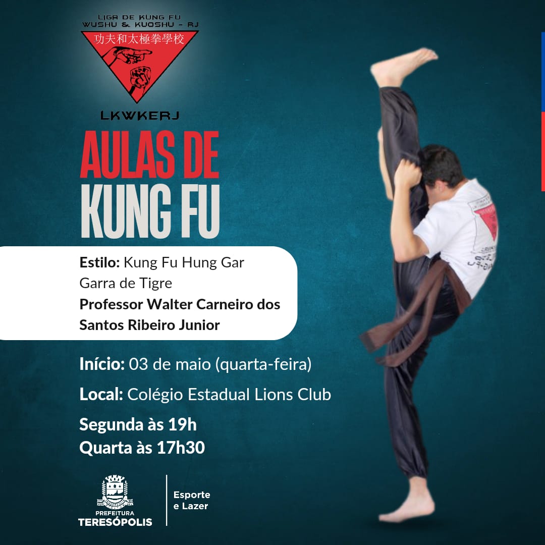Você está visualizando atualmente Jovens participantes de centros de assistência social de Teresópolis terão aulas gratuitas de Kung Fu