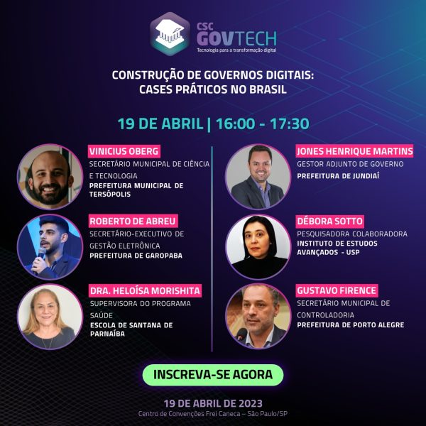 Leia mais sobre o artigo CSC GovTech 2023: Teresópolis é destaque no maior evento de governo digital do país