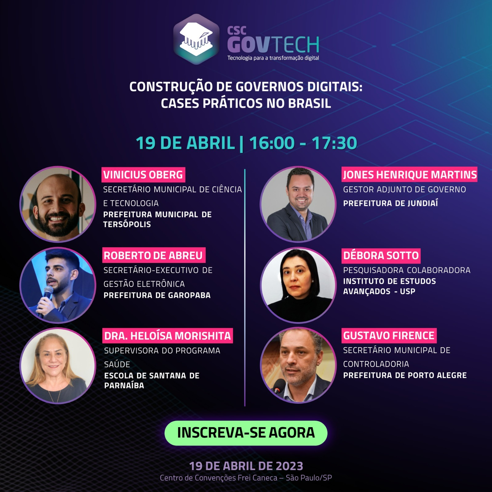 Leia mais sobre o artigo CSC GovTech 2023: Teresópolis é destaque no maior evento de governo digital do país