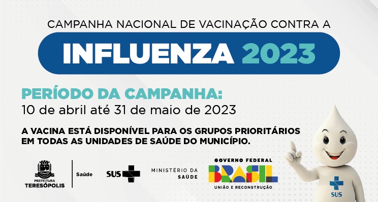 Você está visualizando atualmente Teresópolis começa a 25ª Campanha Nacional de Vacinação contra a Influenza