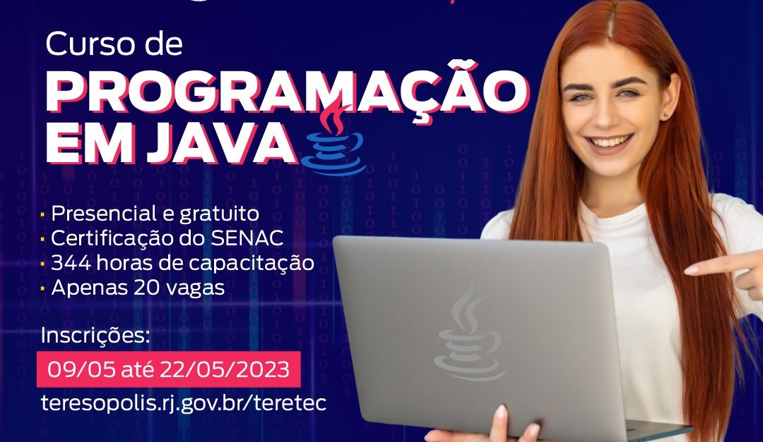 Você está visualizando atualmente ‘Geração TerêTec’: Prefeitura de Teresópolis lança curso gratuito ‘Programação em Java’